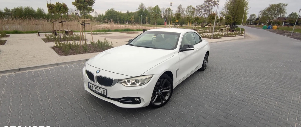 BMW Seria 4 cena 77900 przebieg: 189000, rok produkcji 2014 z Błonie małe 631